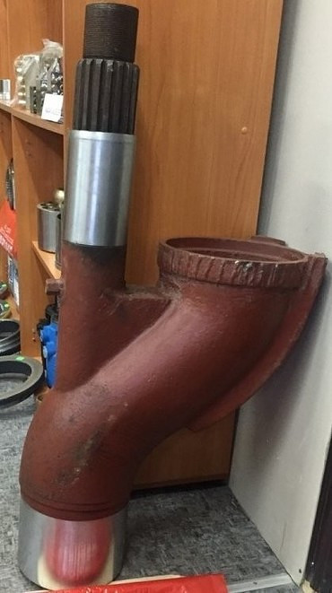 Шибер KYOKUTO 205 мм для бетононасосов