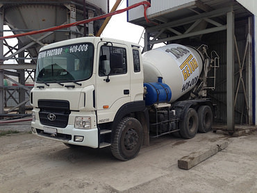 Доставка бетона и раствора