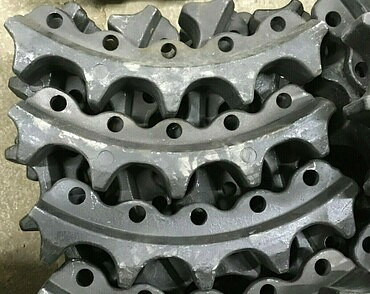 Сектор зубчатый 2001-19-14 для бульдозеров