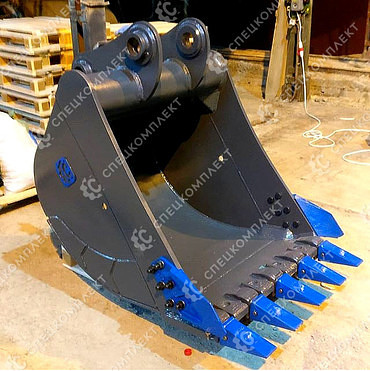 Ковш стандартный с бокорезами для экскаваторов от 18 до 55 т