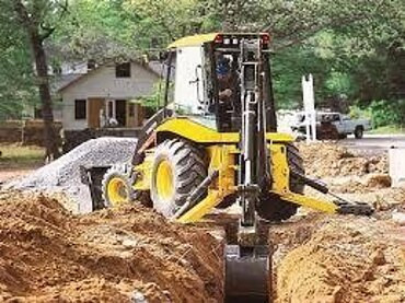 Копка траншей, котлованов, септиков, ям, фундаментов