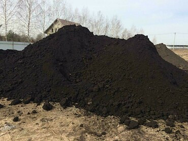 Чернозём, плодородный грунт с доставкой