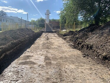 Работы по асфальтированию