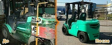 ТО складской техники и ремонт вилочных погрузчиков