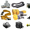Запчасти для бульдозеров Hyundai, Komatsu, JCB и других