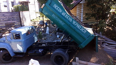 Доставка речного песка