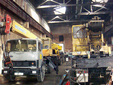 Комплексное обслуживание автокранов, гусеничных и башенных кранов