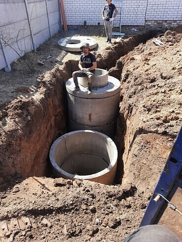Бетонные септики под ключ