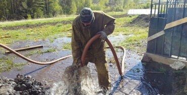 Услуги по очистке бурению скважин, колодцев