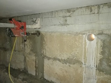 Алмазное бурение отверстий услуги