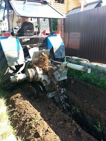 Разработка траншей