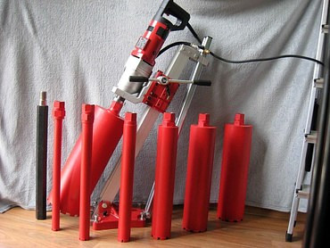 Алмазное бурение бетона