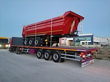 Lider Flatbed semi trailer