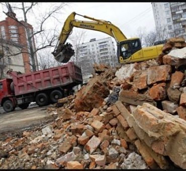 Выполним демонтаж