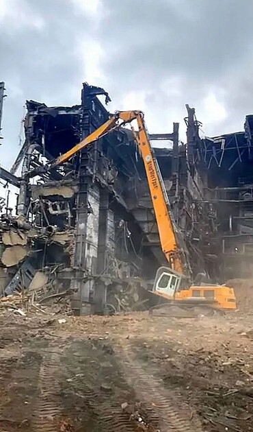 разрушителя Liеbherr Demolutiоn