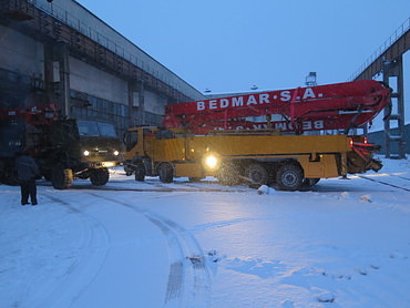 Ремонт бетононасосов с выездом КАМАЗ, Hyundai, XCMG