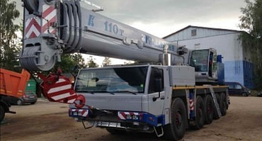 Галичанин на шасси Tadano  КС-99713 110 тонн