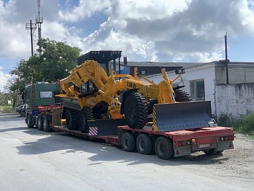 Негабаритные перевозки тралом