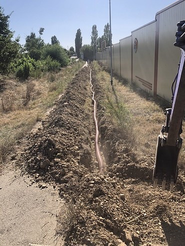 Рытье траншей, котлованов, колодцев, Планировка