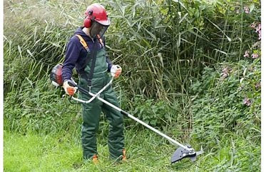 Уборка участков: