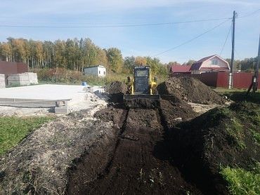 Рытье траншей