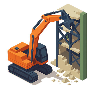 Услуги демонтажа