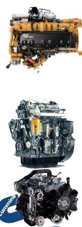 Ремонт двигателей фронтальных и экскаваторов-погрузчиков