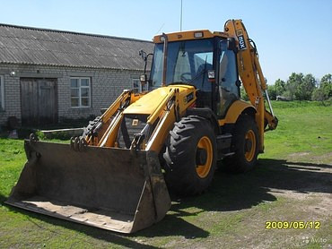 JCB 3cx super с гидромолотом