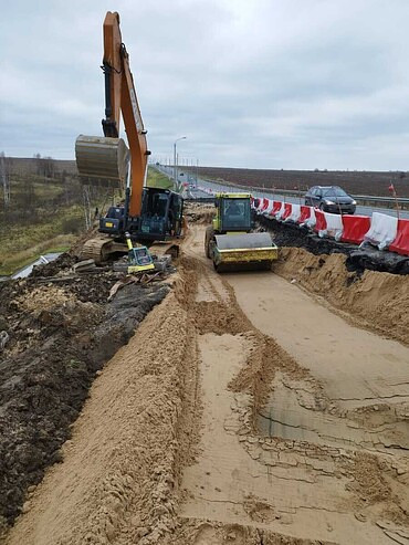 Копание фундаментов