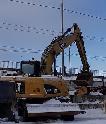 Земляные работы траншеи