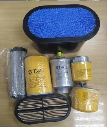 Фильтры STAL для экскаваторов строительных Hyundai, XCMG, Komatsu и других