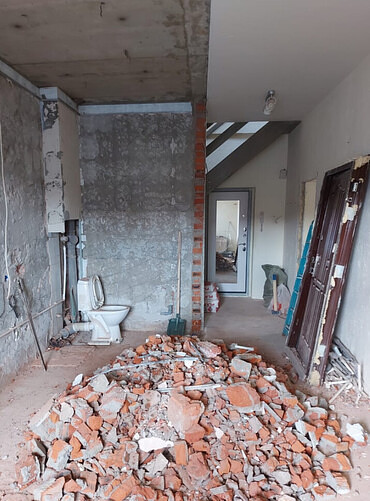 Демонтаж строений