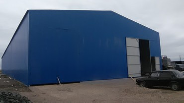 Изготовляем ангары