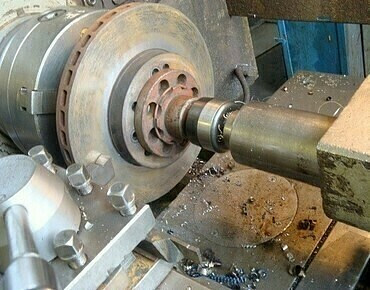 Проточка тормозных дисков и барабанов спецтехники