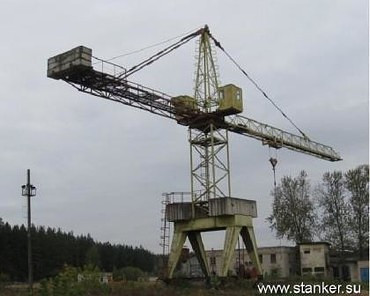 Башенный кран КБ-572Б