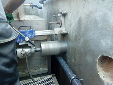 Алмазное бурение бетона и кирпича