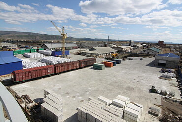 Стоянка для спецтехники