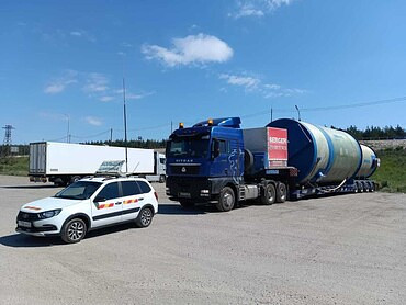 Перевозим негабаритный груз