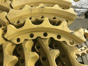 Сектор зубчатый 2501-19-75 для бульдозеров