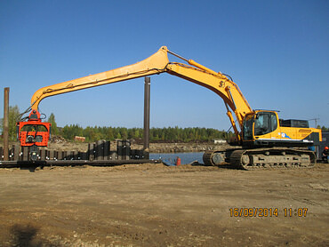 Запчасти для навесного оборудования к спецтехнике Hyundai, Komatsu, JCB и других