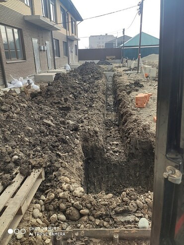 Копка фундамента