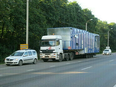 Транспортировка негабарита