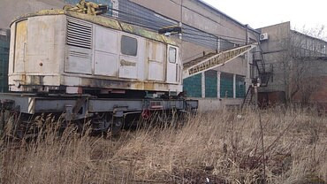 железнодорожный кран