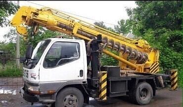 Бурение под фундамент, забор, опоры, винтовые сваи