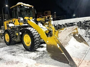 Механизированная уборка снега