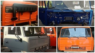 Запчасти для мусоровозов Кабины КамАЗ, 54105, 65111 и других