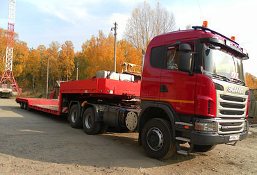 Перевозка негабаритных грузов автотранспортом