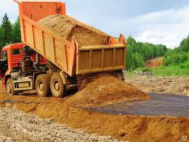 Доставка карьерного песка