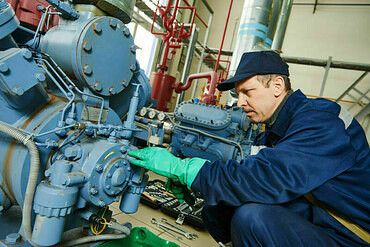 Ремонт промышленных компрессоров Remeza, Kraftmann, ABAC, Кратон