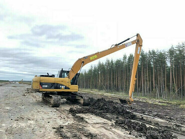 CAT 330D L стрела LongReach